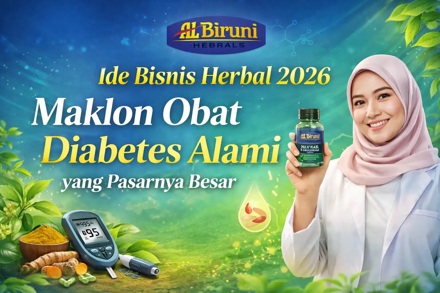 Peluang Emas: Ide Bisnis Herbal 2026: Maklon Obat Diabetes Alami yang Pasarnya Besar